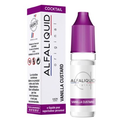 E-liquide Alfaliquid VANILLA CUSTARD