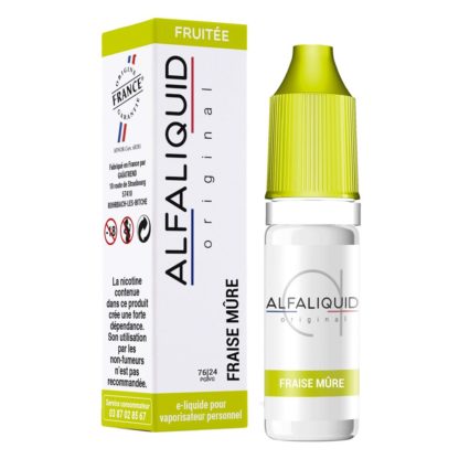 E-liquide Alfaliquid FRAISE MÛRE