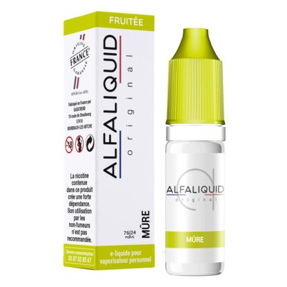 E-liquide Alfaliquid MÛRE