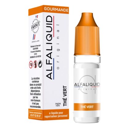 E-liquide Alfaliquid THÉ VERT