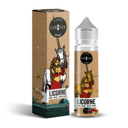E-liquide LICORNE 50 ml CURIEUX